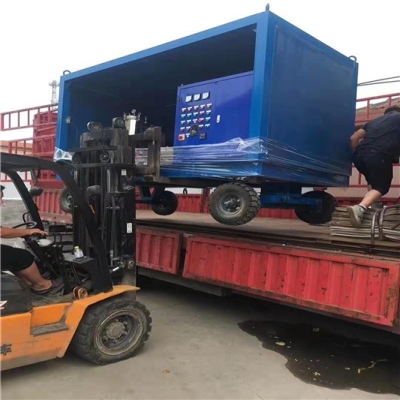 90KW空化射流清洗機組發往蘇州熱工院